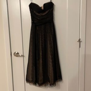 BCBG Black Lace Cocktail Dress